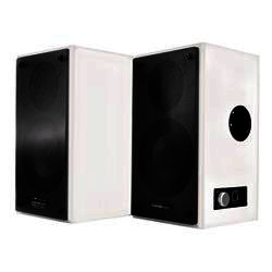 Sahara Wall Mounted Active Speakers with UK & Euro detachable Fig8 No Remote Included